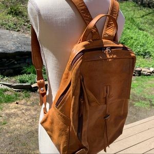 INDEED Leather Backpack 208254
